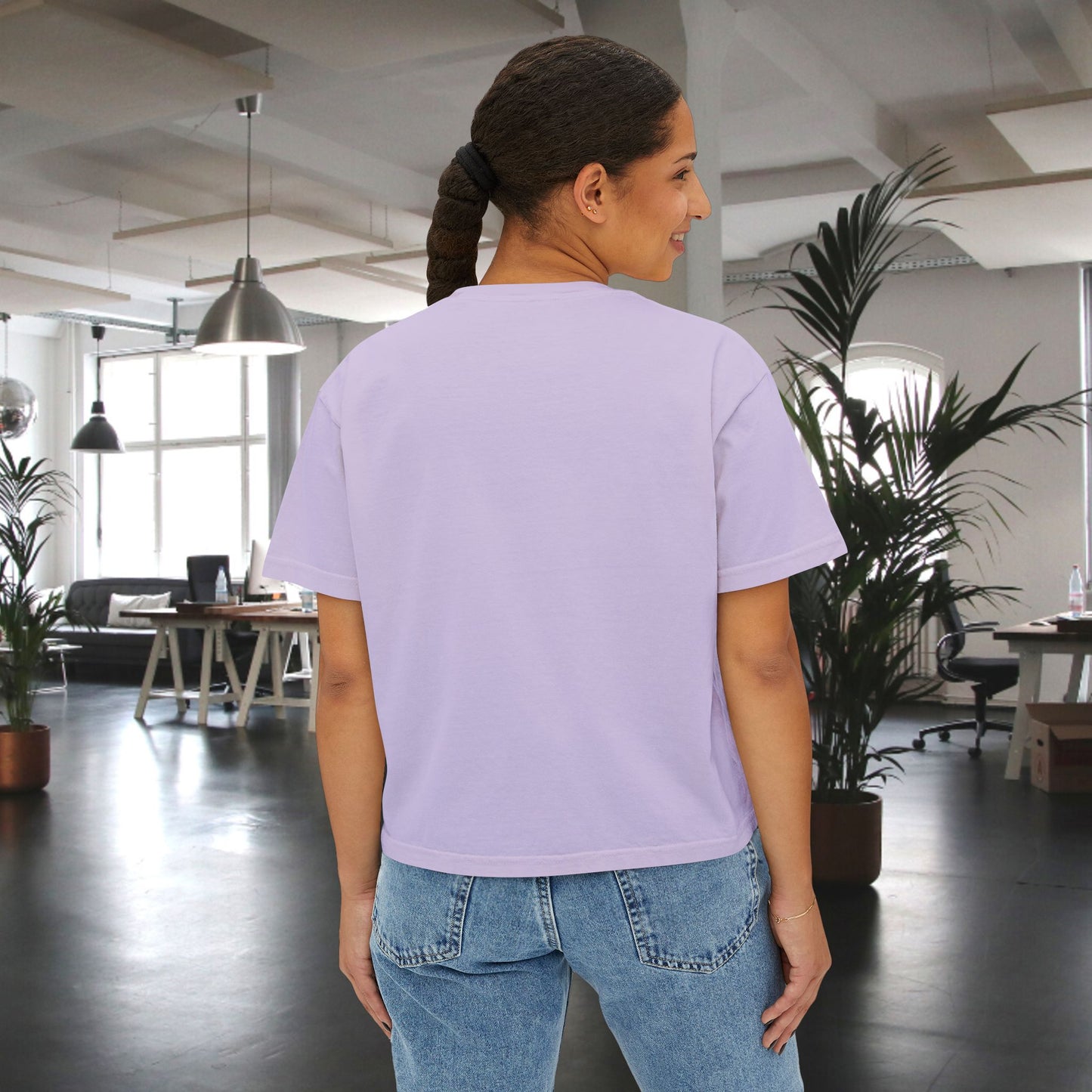 Stars lover boxy women comfortable daily tshirt