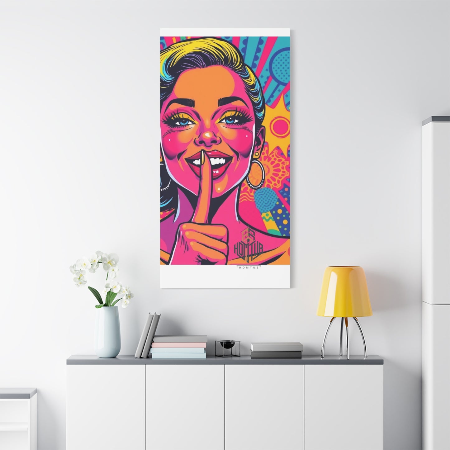 Neurodiversity Pride Canvas, Autism Acceptance, Autistic Pride Art