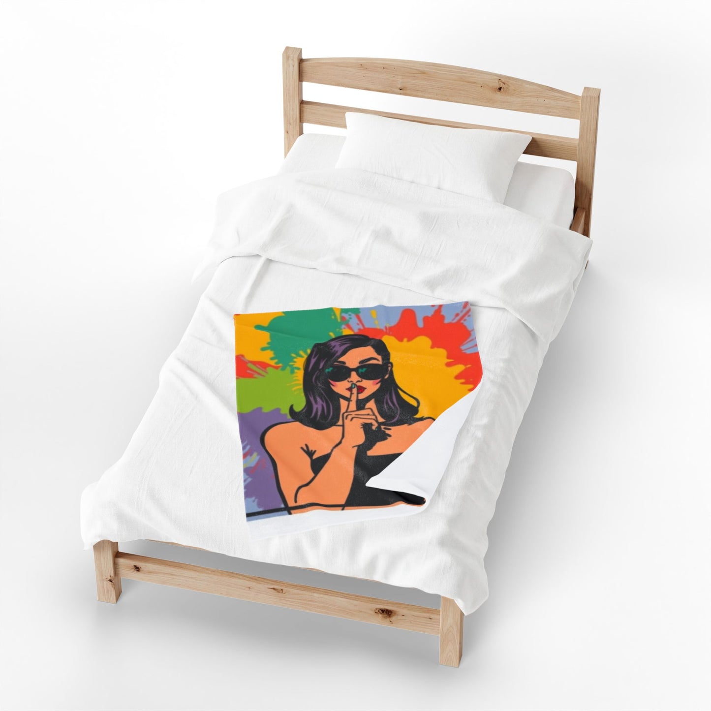 Autistic Pride Throw Blanket, Neurodiversity Acceptance, Sensory-Friendly Plush