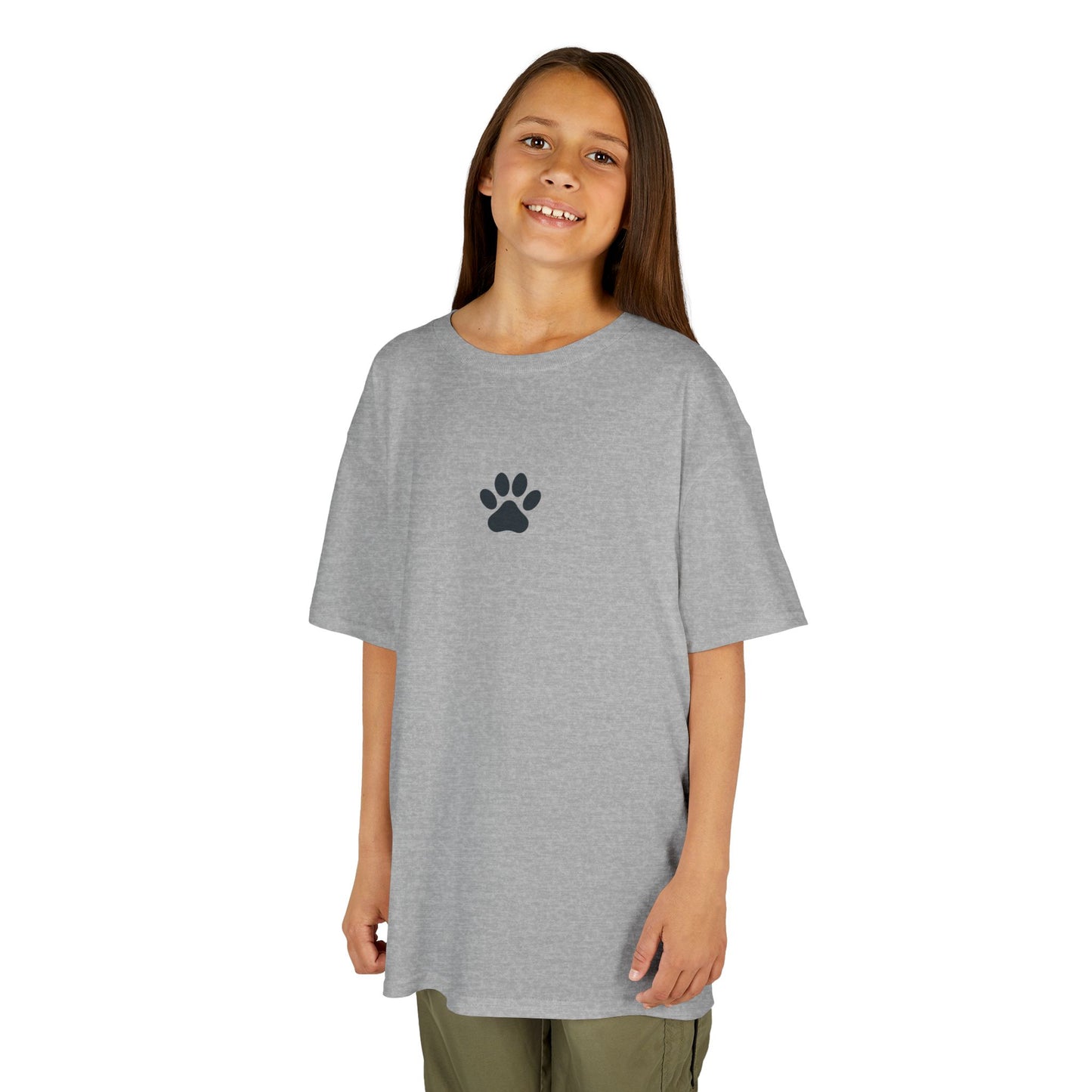 Dog lovers, Kids Heavy Cotton™ Tee, daily wear.