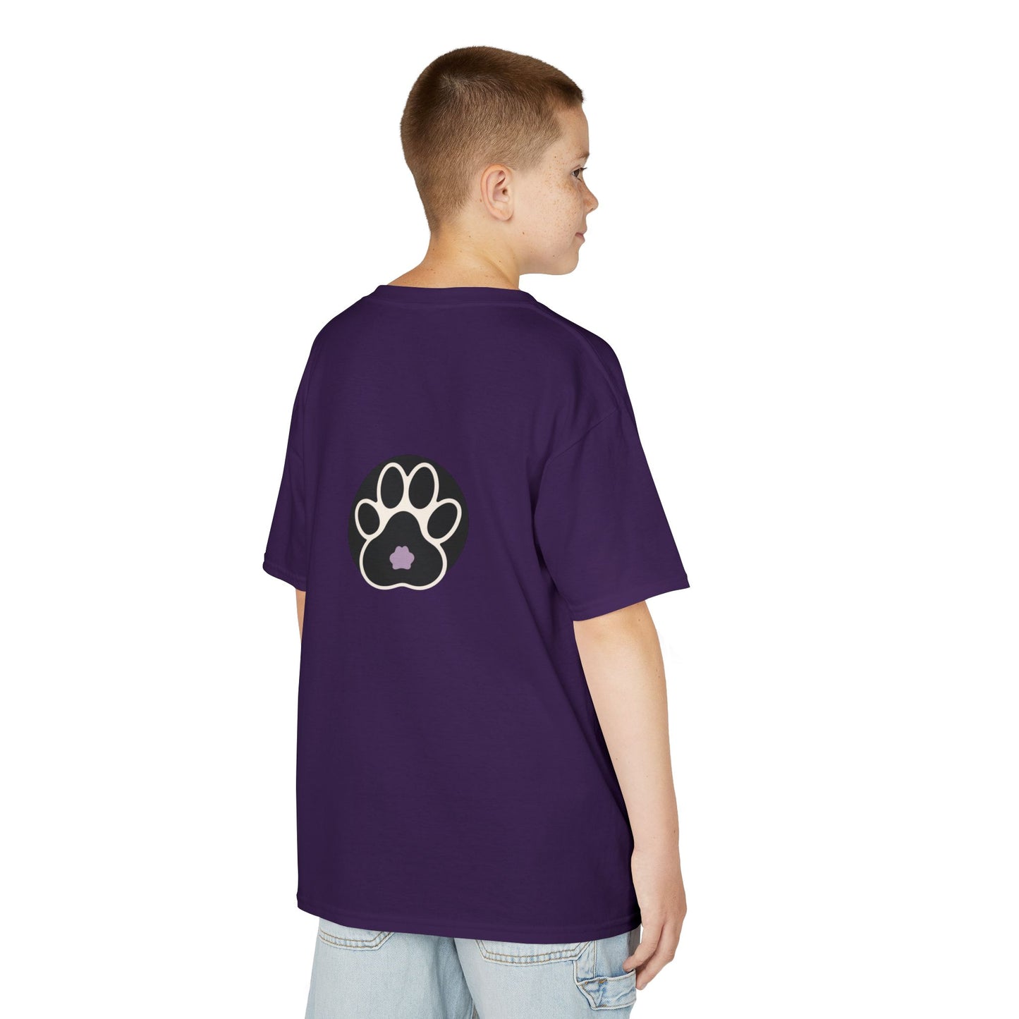 Dog lovers, Kids Heavy Cotton™ Tee, daily wear.