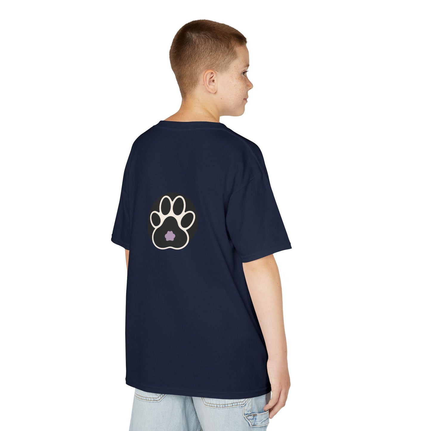 Dog lovers, Kids Heavy Cotton™ Tee, daily wear.