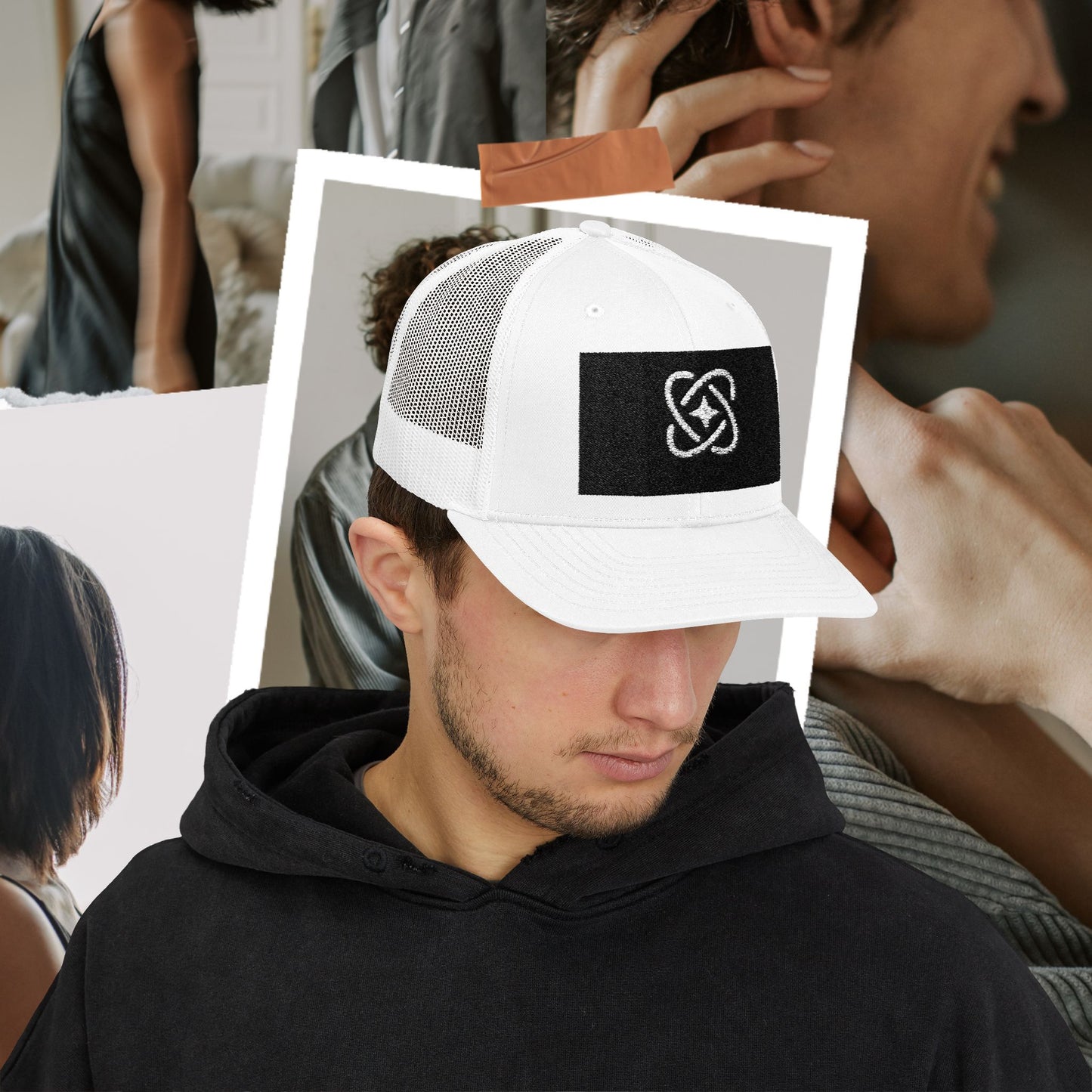 Vintage Snapback Trucker Cap, Retro HDMTub Hat, Hipster Baseball Cap, Cool Dad Cap, Distressed Truckers Cap, Unique Baseball Hat
