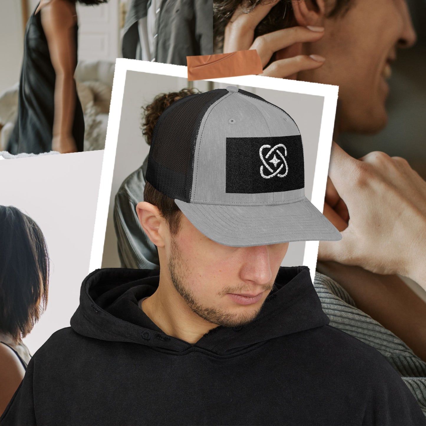 Vintage Snapback Trucker Cap, Retro HDMTub Hat, Hipster Baseball Cap, Cool Dad Cap, Distressed Truckers Cap, Unique Baseball Hat