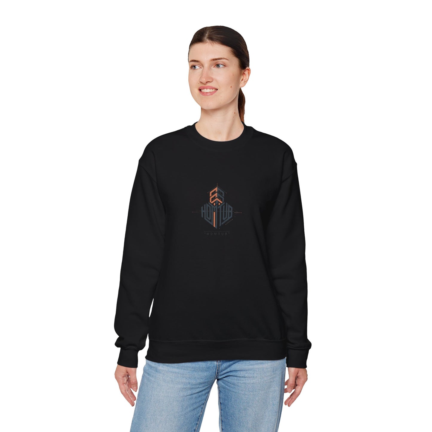 Autistic Pride Minimal Crest Sweatshirt | neurodiversity, autism acceptance