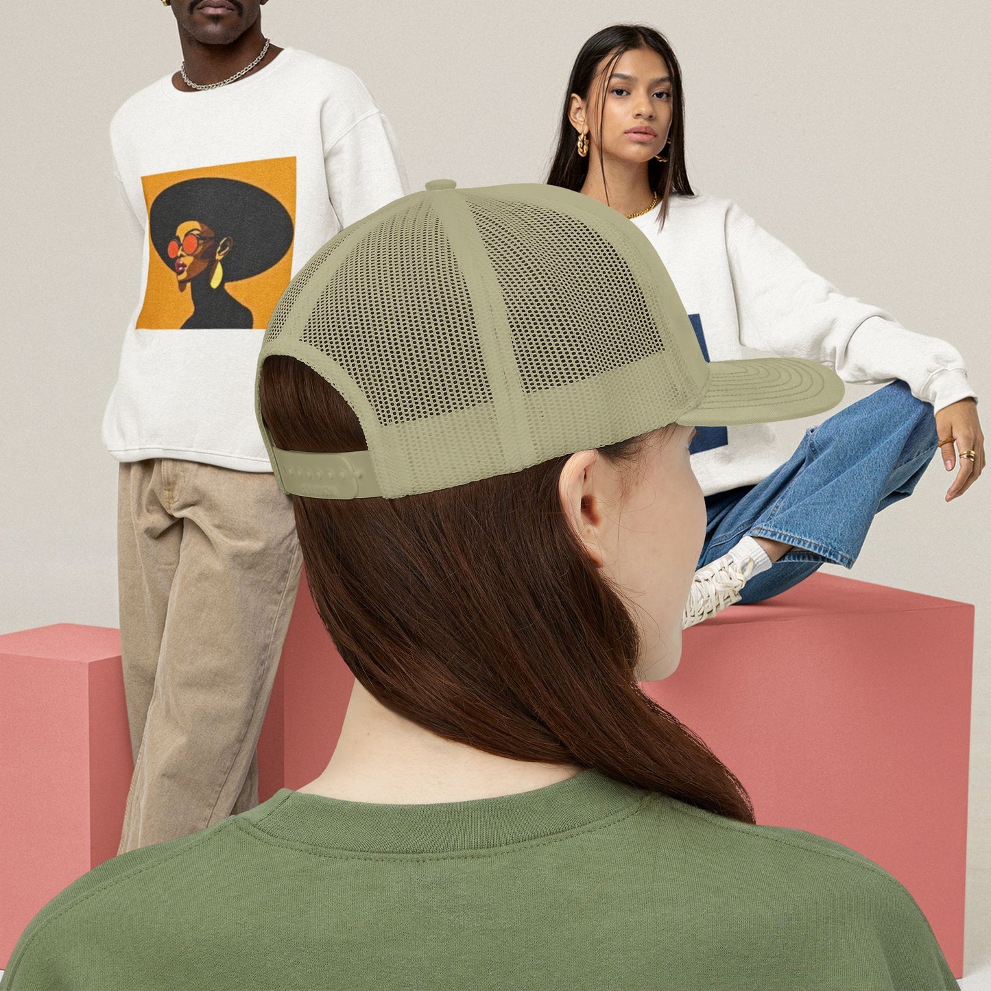 Vintage Snapback Trucker Cap, Retro HDMTub Hat, Hipster Baseball Cap, Cool Dad Cap, Distressed Truckers Cap, Unique Baseball Hat