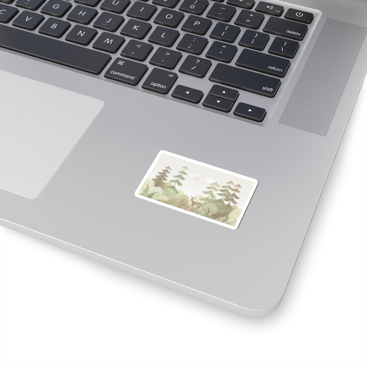 Desert Sunset Minimalist Mesa Sticker | Southwestern adobe-inspired decal