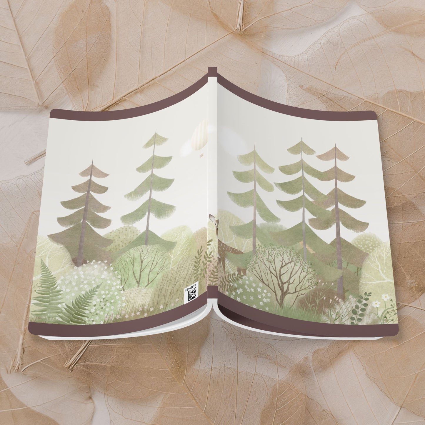 Softcover Journal, Tahiti Old Time Inside Prints Journal, Notebook, Diary, Travel Journal, Writing Journal