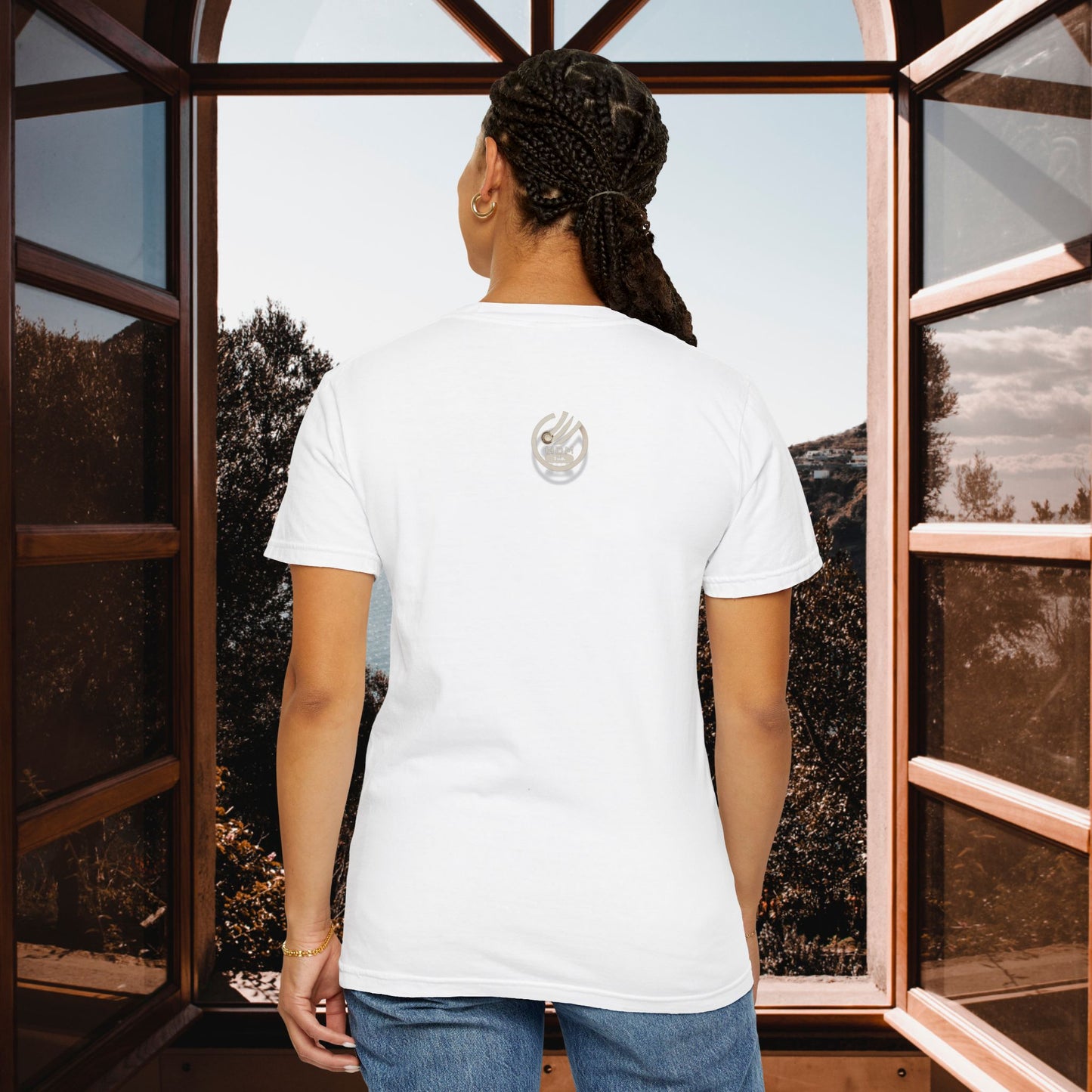 Mandala Geometric T-shirt, Unisex Tee, Boho Shirt, Hippie Clothing, Festival Wear, Sacred Geometry Top