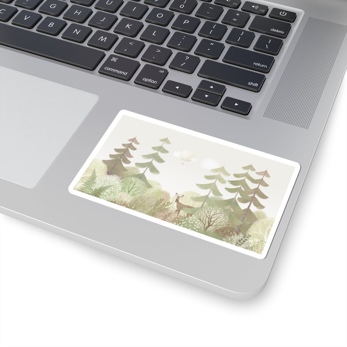 Desert Sunset Minimalist Mesa Sticker | Southwestern adobe-inspired decal