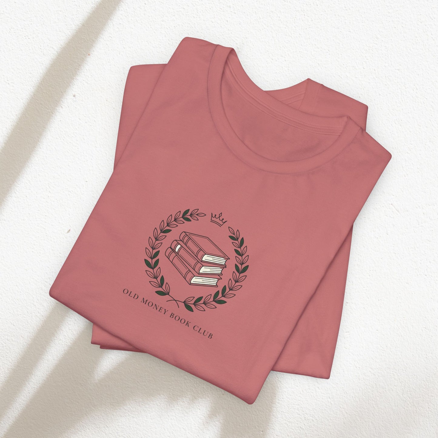 Old Money Book Club Tee | quiet luxury, minimalist serif