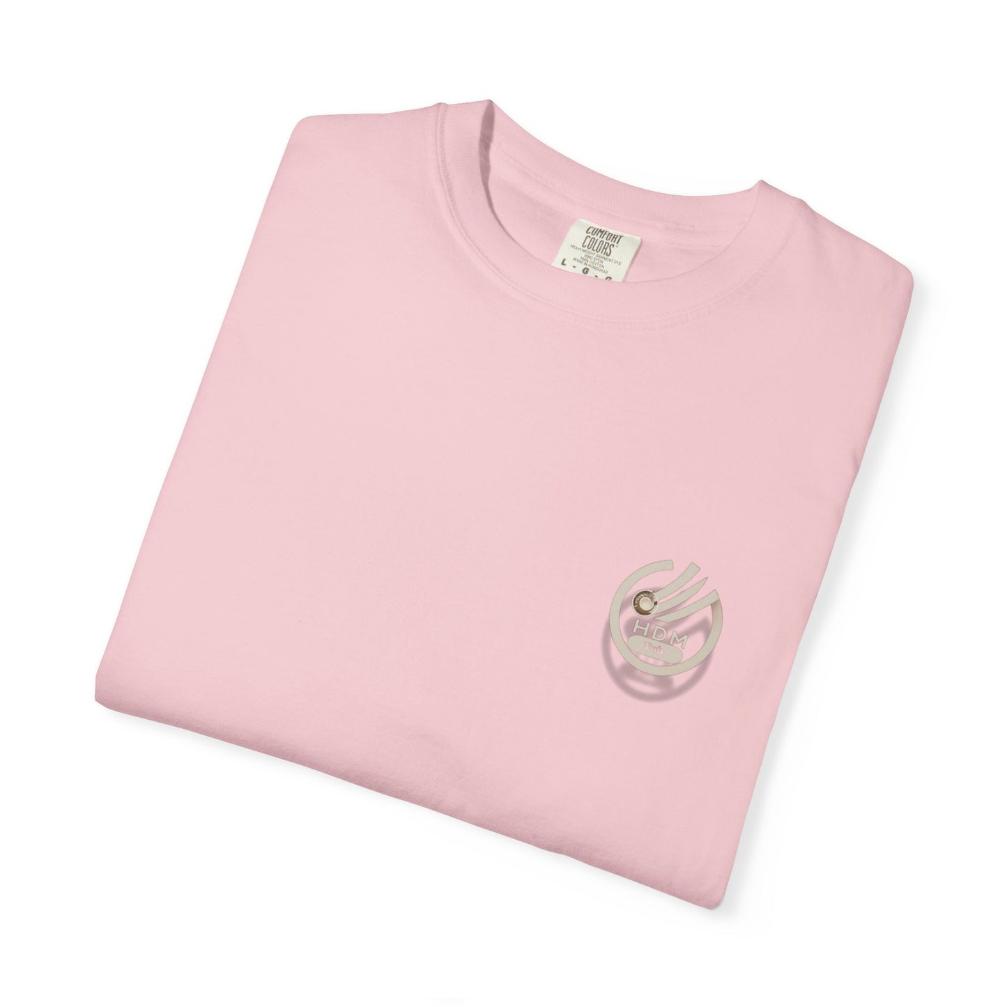 Minimalist 'OK' Hand Logo T-Shirt — Subtle Chest Pocket Graphic