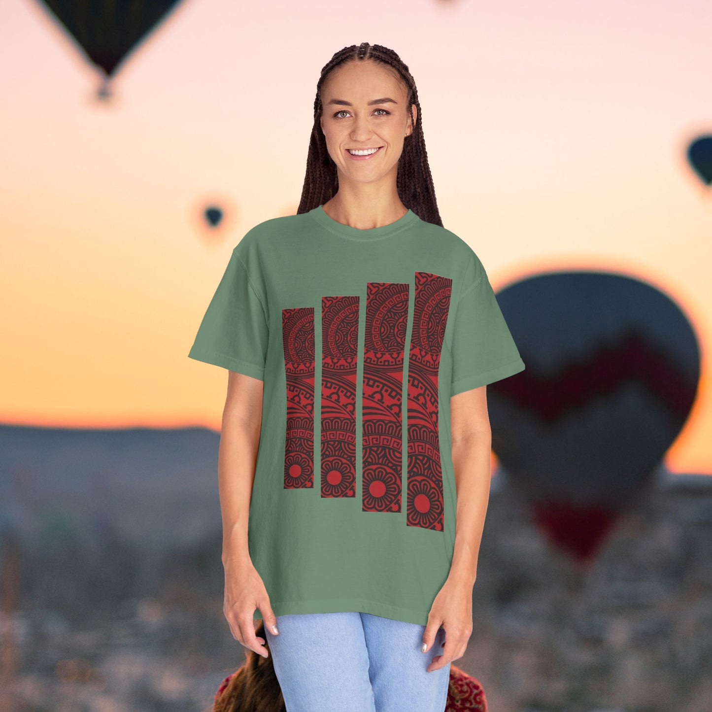 Mandala Geometric T-shirt, Unisex Tee, Boho Shirt, Hippie Clothing, Festival Wear, Sacred Geometry Top