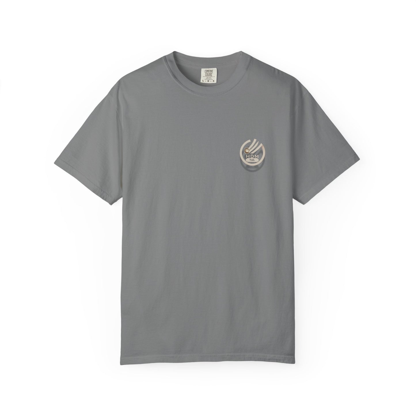 Minimalist 'OK' Hand Logo T-Shirt — Subtle Chest Pocket Graphic