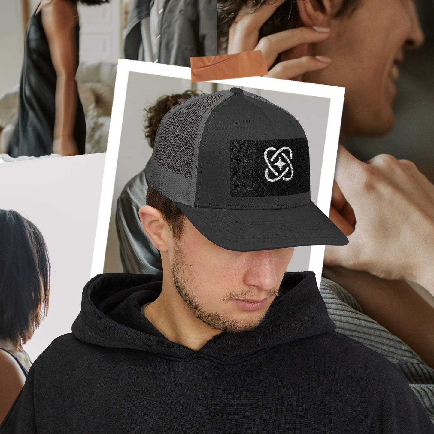 Vintage Snapback Trucker Cap, Retro HDMTub Hat, Hipster Baseball Cap, Cool Dad Cap, Distressed Truckers Cap, Unique Baseball Hat