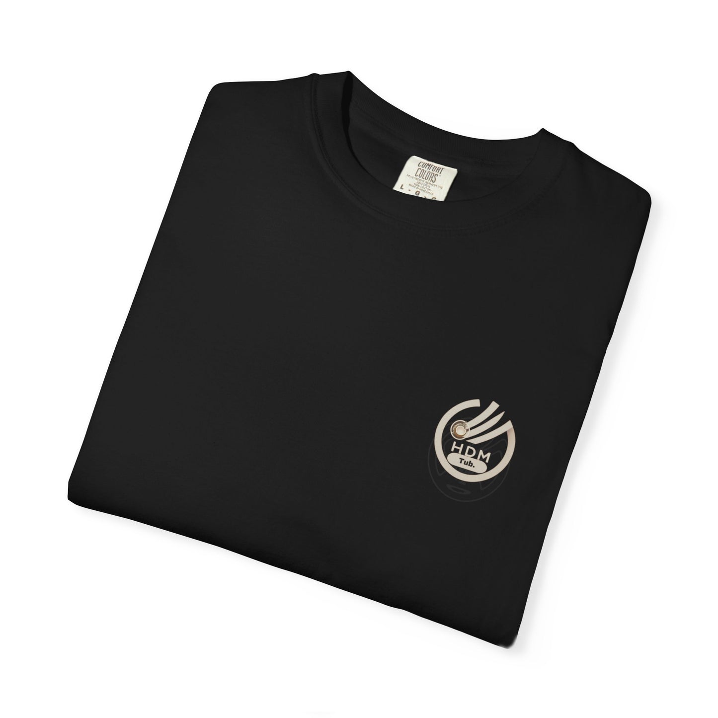 Minimalist 'OK' Hand Logo T-Shirt — Subtle Chest Pocket Graphic