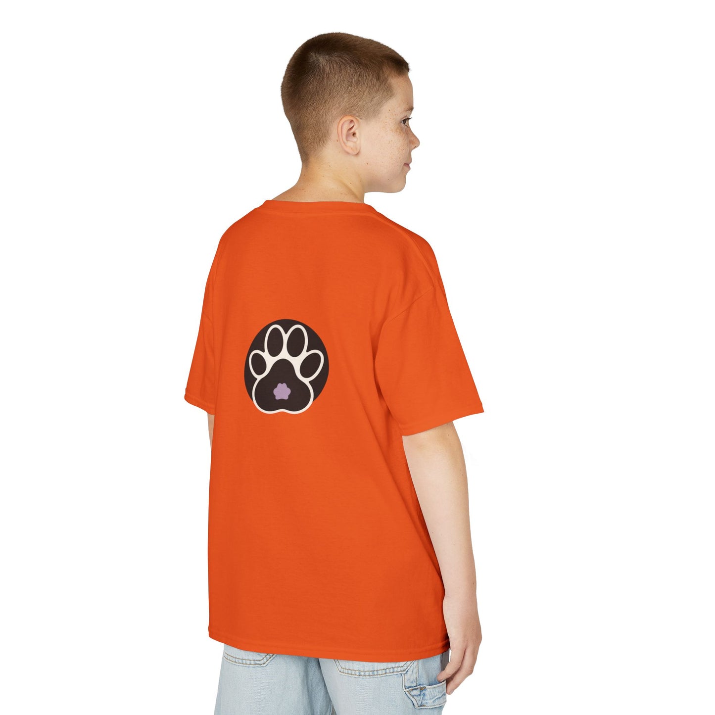 Dog lovers, Kids Heavy Cotton™ Tee, daily wear.