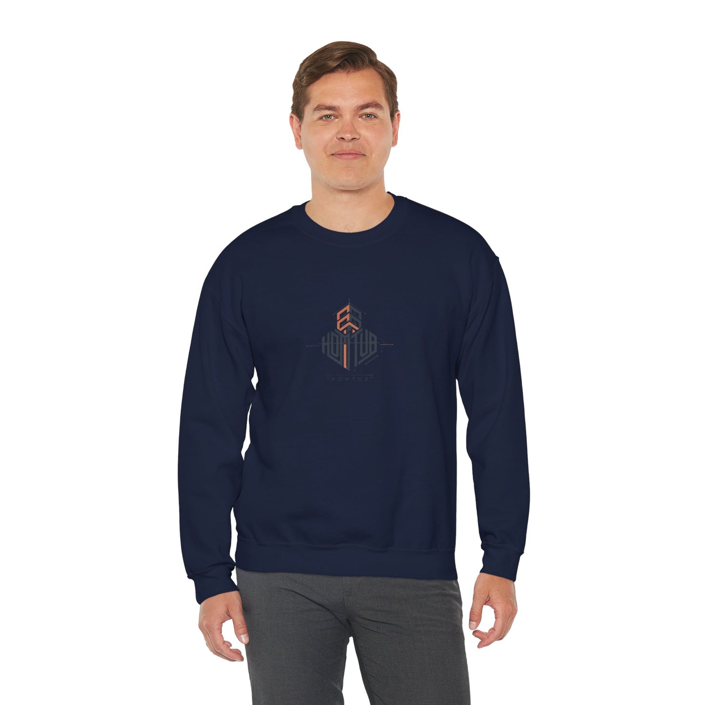 Autistic Pride Minimal Crest Sweatshirt | neurodiversity, autism acceptance