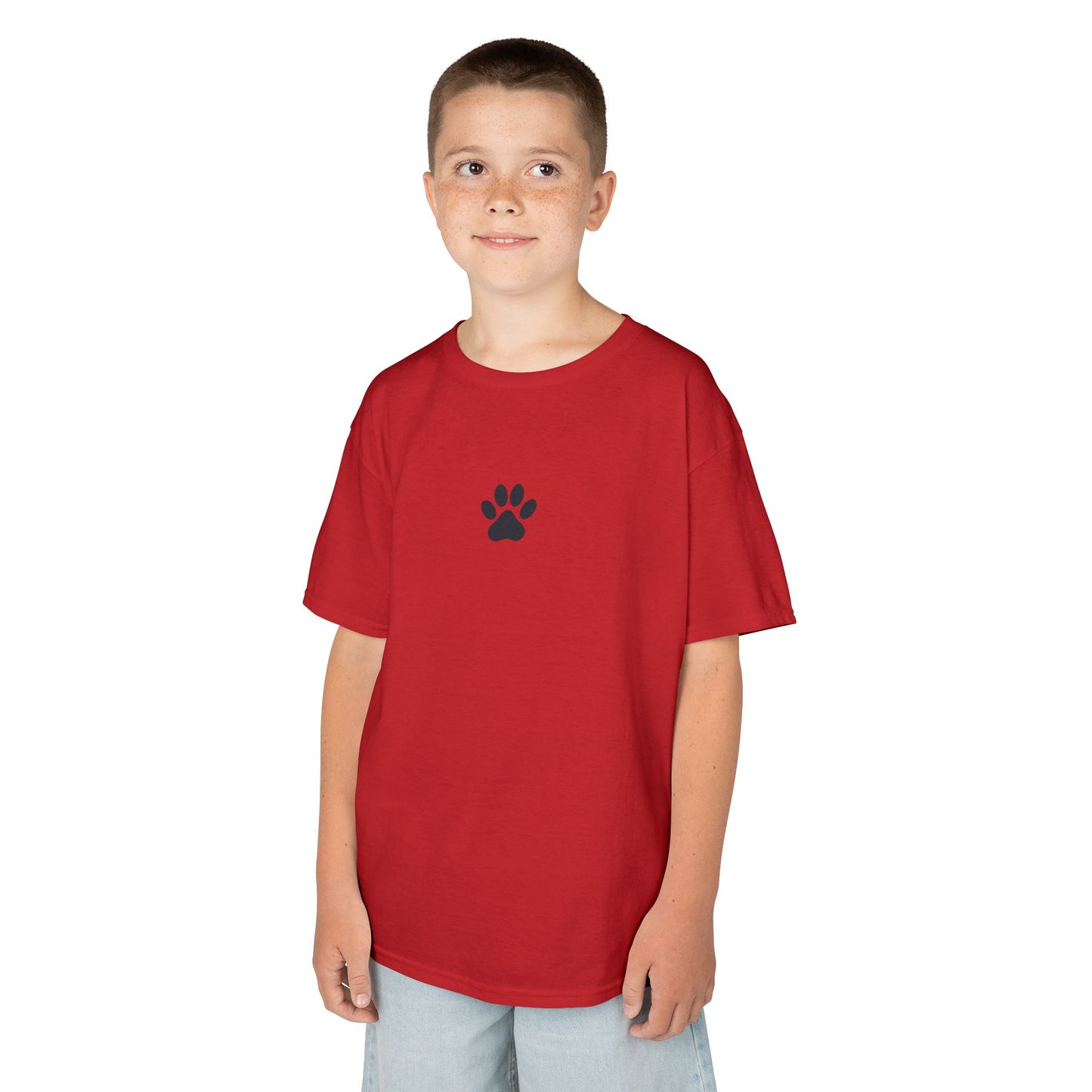 Dog lovers, Kids Heavy Cotton™ Tee, daily wear.