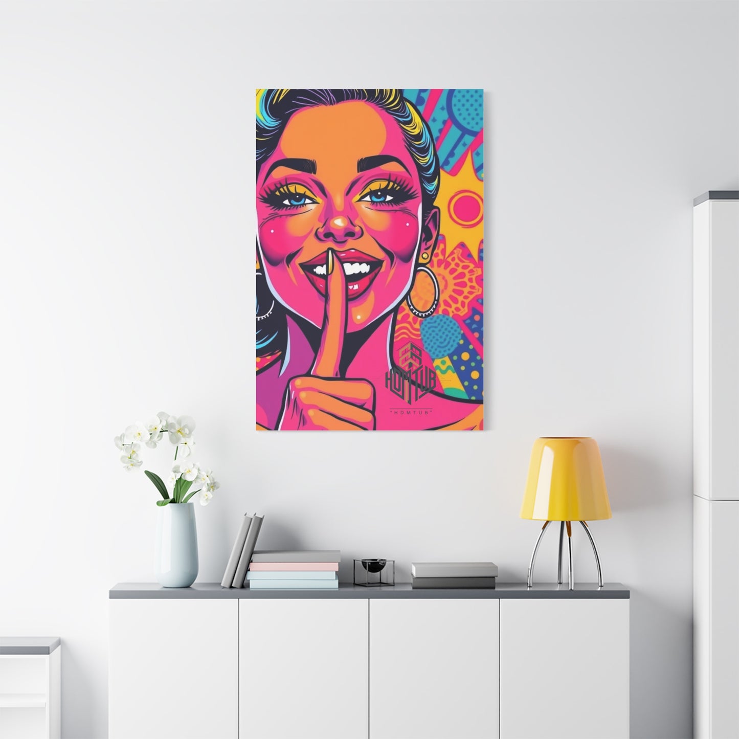Neurodiversity Pride Canvas, Autism Acceptance, Autistic Pride Art