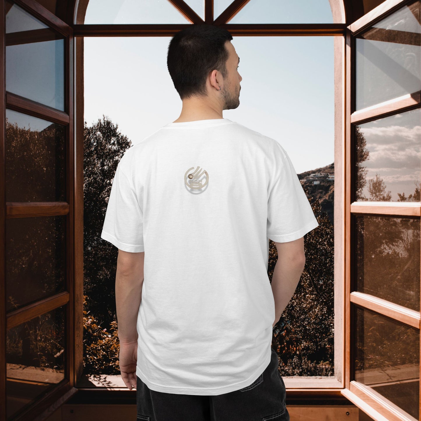 Mandala Geometric T-shirt, Unisex Tee, Boho Shirt, Hippie Clothing, Festival Wear, Sacred Geometry Top