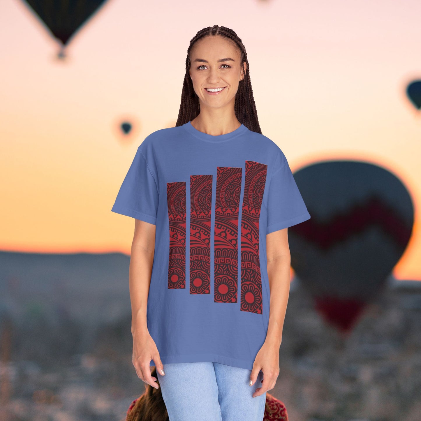 Mandala Geometric T-shirt, Unisex Tee, Boho Shirt, Hippie Clothing, Festival Wear, Sacred Geometry Top