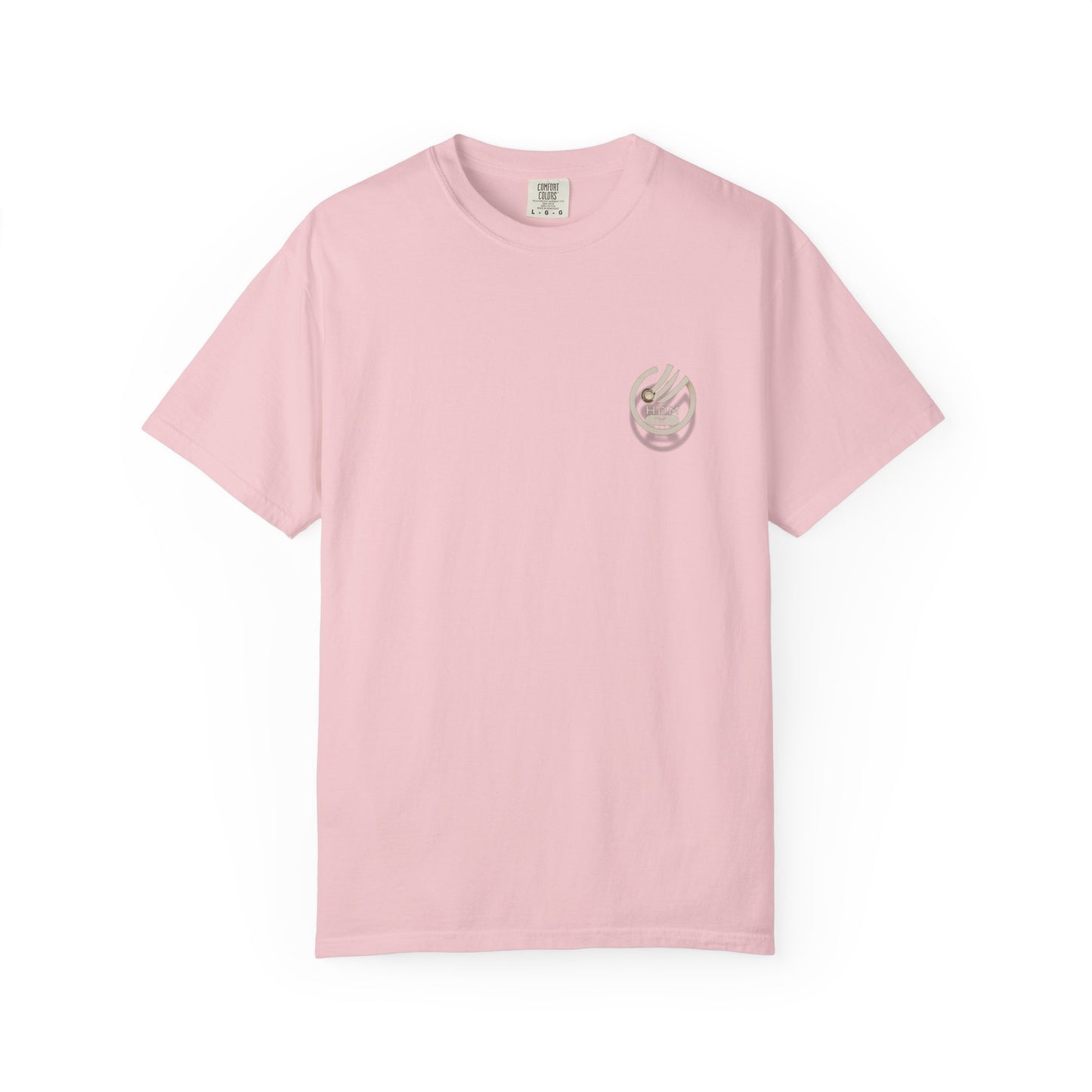 Minimalist 'OK' Hand Logo T-Shirt — Subtle Chest Pocket Graphic