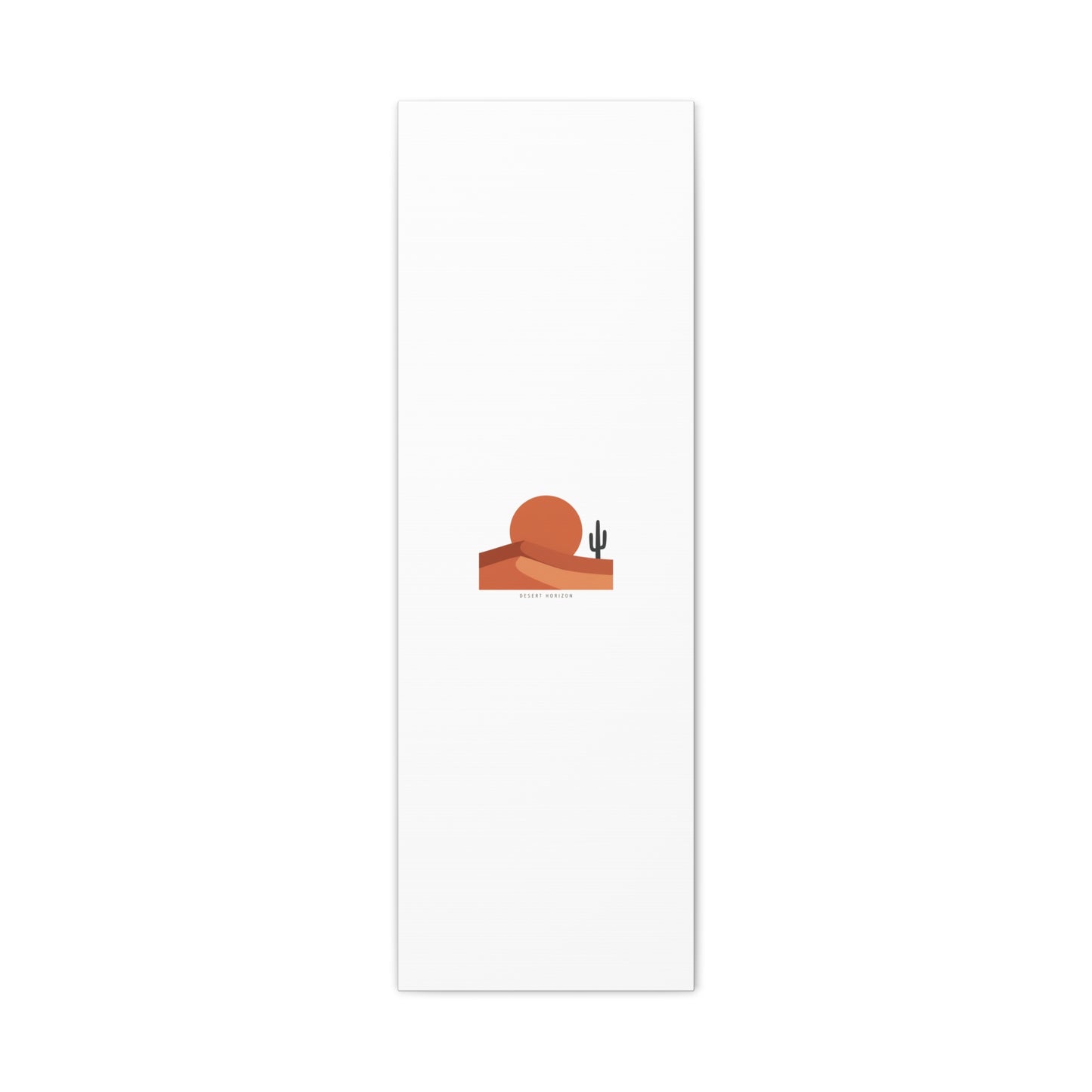 Desert Horizon Minimal Mesa Canvas | desert sunset, southwestern art print