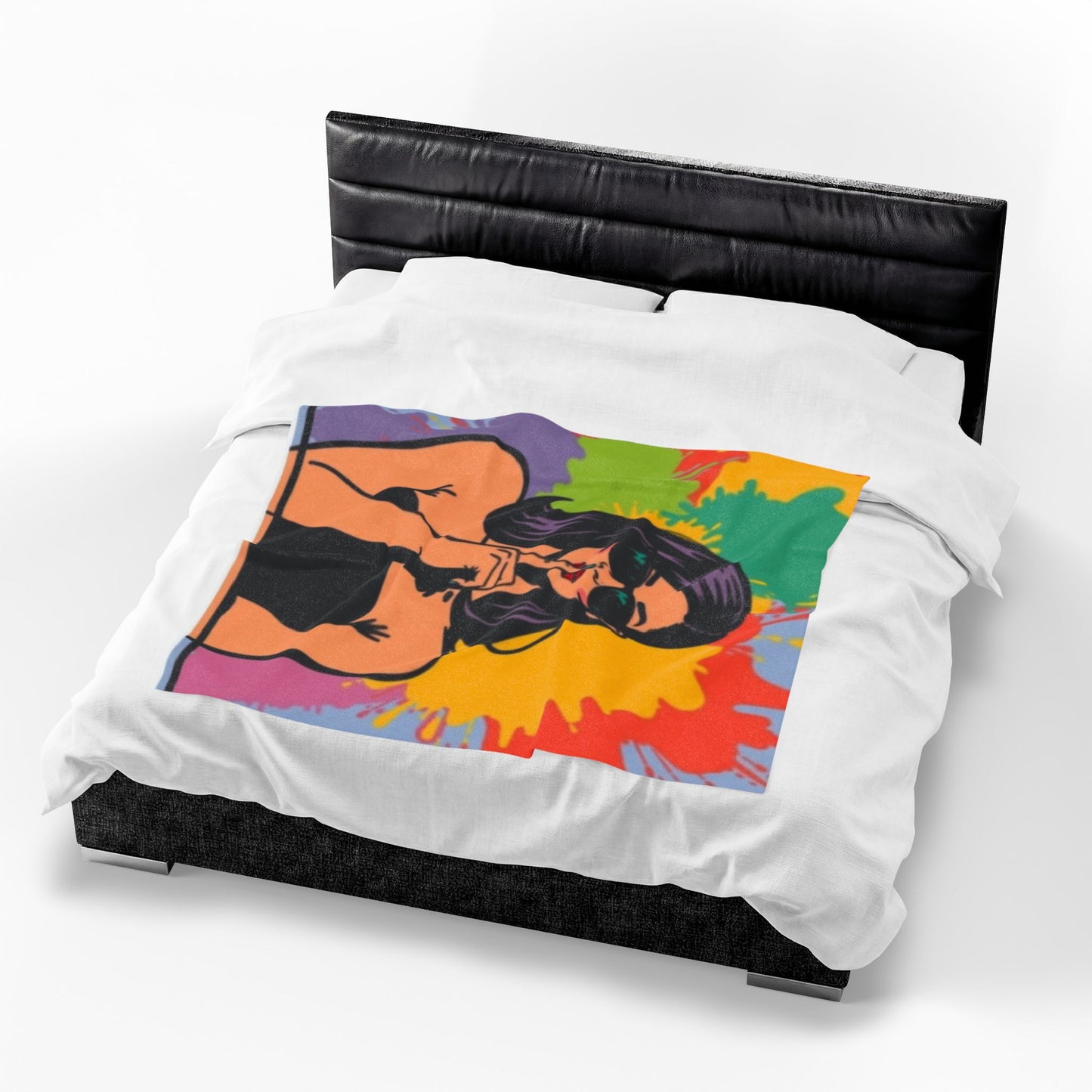 Autistic Pride Throw Blanket, Neurodiversity Acceptance, Sensory-Friendly Plush