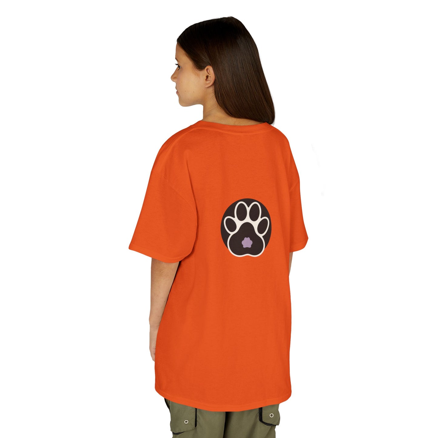 Dog lovers, Kids Heavy Cotton™ Tee, daily wear.