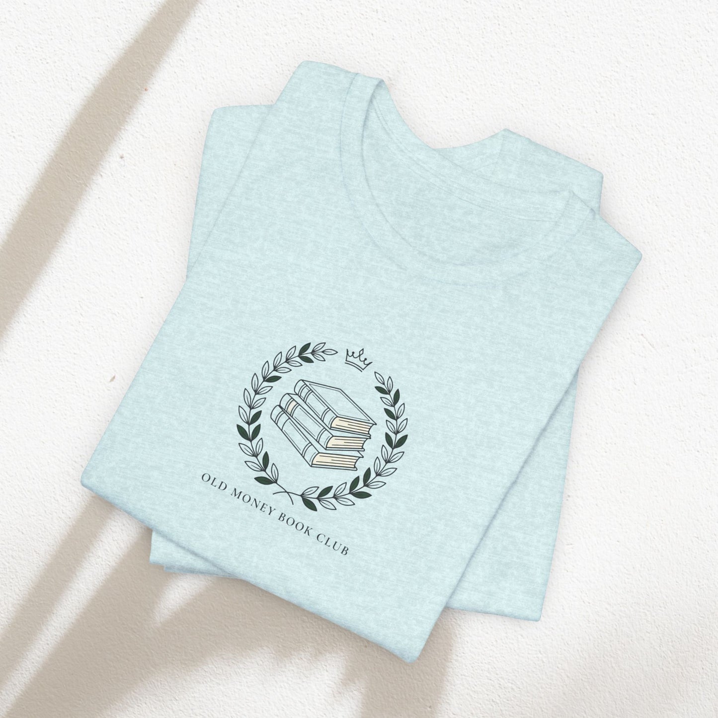Old Money Book Club Tee | quiet luxury, minimalist serif