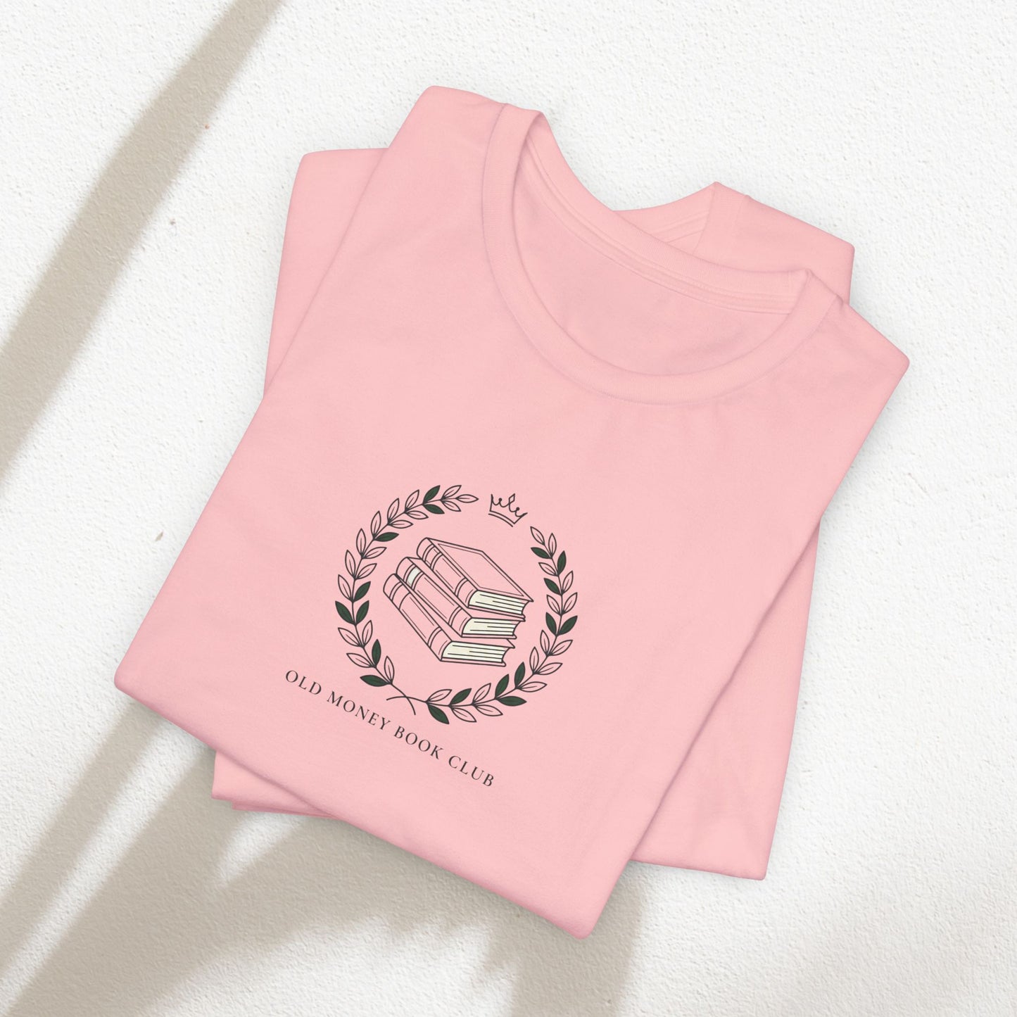 Old Money Book Club Tee | quiet luxury, minimalist serif