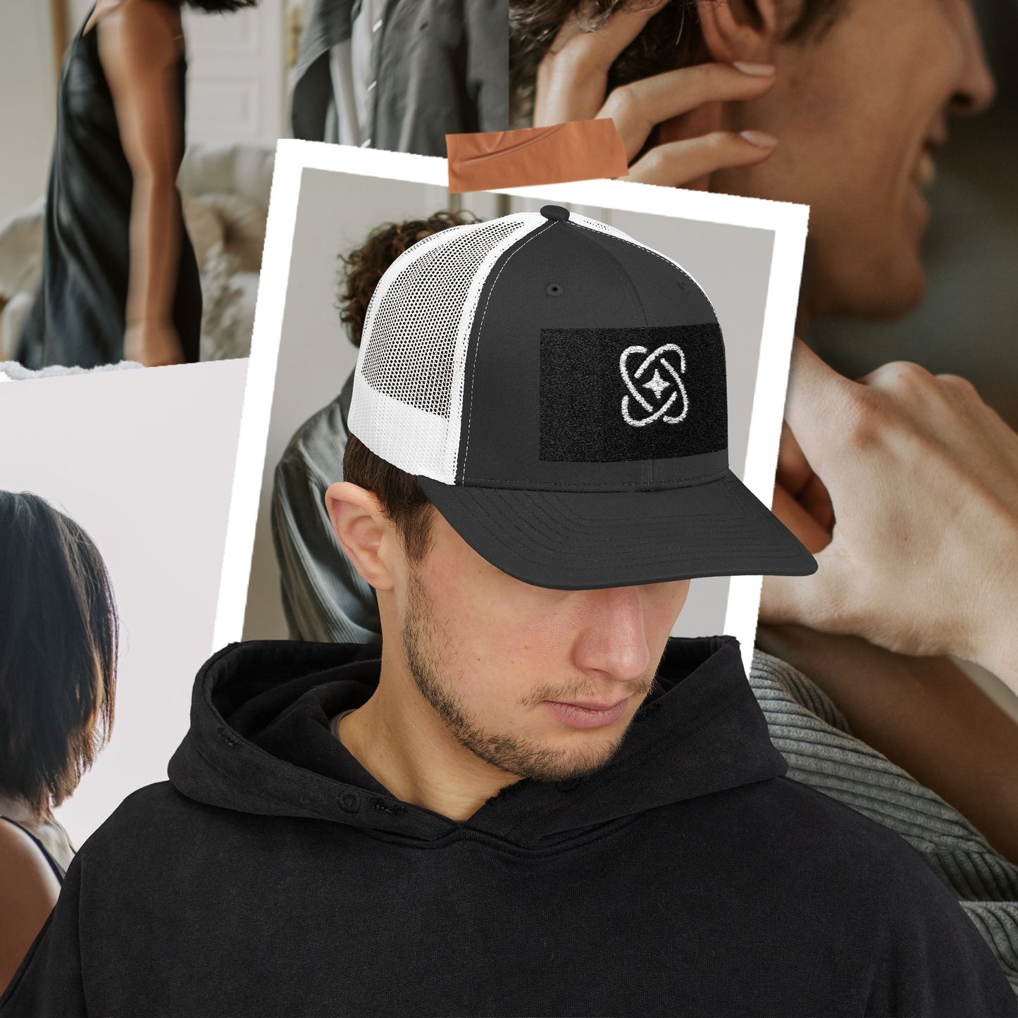 Vintage Snapback Trucker Cap, Retro HDMTub Hat, Hipster Baseball Cap, Cool Dad Cap, Distressed Truckers Cap, Unique Baseball Hat