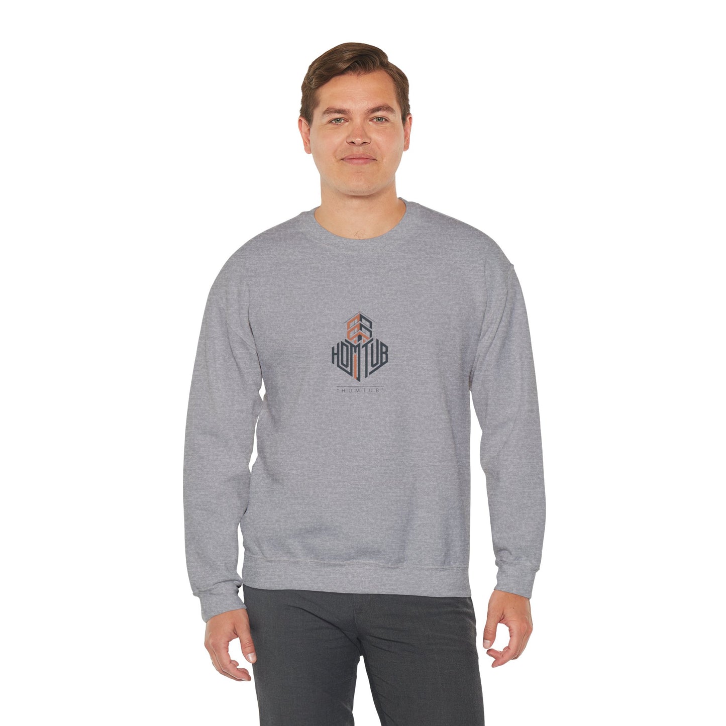 Autistic Pride Minimal Crest Sweatshirt | neurodiversity, autism acceptance