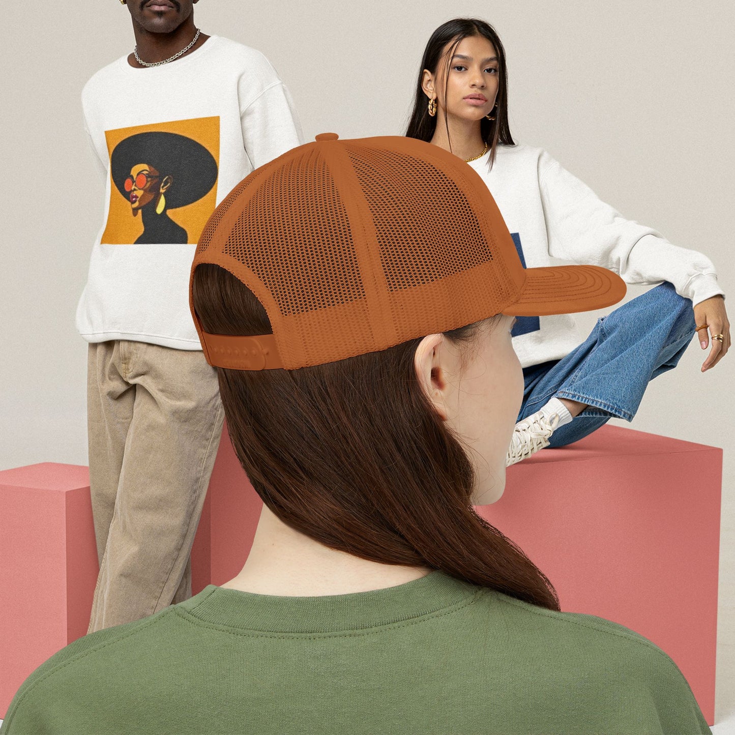Vintage Snapback Trucker Cap, Retro HDMTub Hat, Hipster Baseball Cap, Cool Dad Cap, Distressed Truckers Cap, Unique Baseball Hat