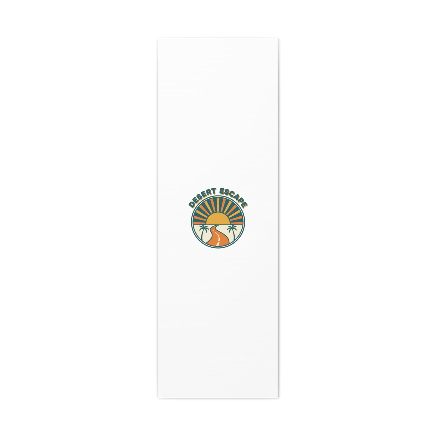 Desert Escape Sunset Canvas | 70s Sunset Retro Palm Poster