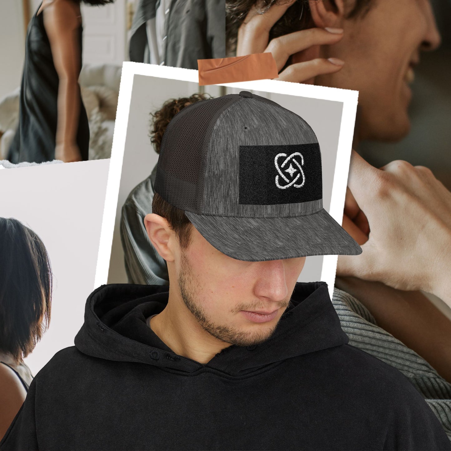 Vintage Snapback Trucker Cap, Retro HDMTub Hat, Hipster Baseball Cap, Cool Dad Cap, Distressed Truckers Cap, Unique Baseball Hat