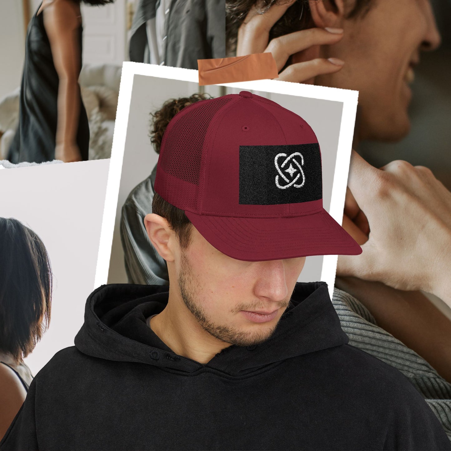 Vintage Snapback Trucker Cap, Retro HDMTub Hat, Hipster Baseball Cap, Cool Dad Cap, Distressed Truckers Cap, Unique Baseball Hat