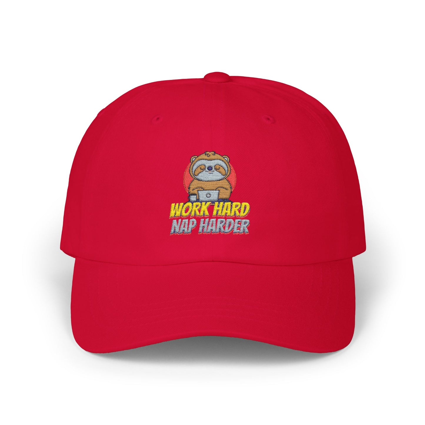Dad Cap - Work Hard and Harder Design