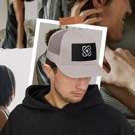 Vintage Snapback Trucker Cap, Retro HDMTub Hat, Hipster Baseball Cap, Cool Dad Cap, Distressed Truckers Cap, Unique Baseball Hat