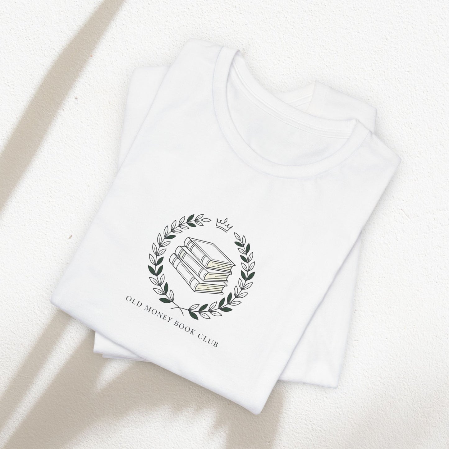 Old Money Book Club Tee | quiet luxury, minimalist serif