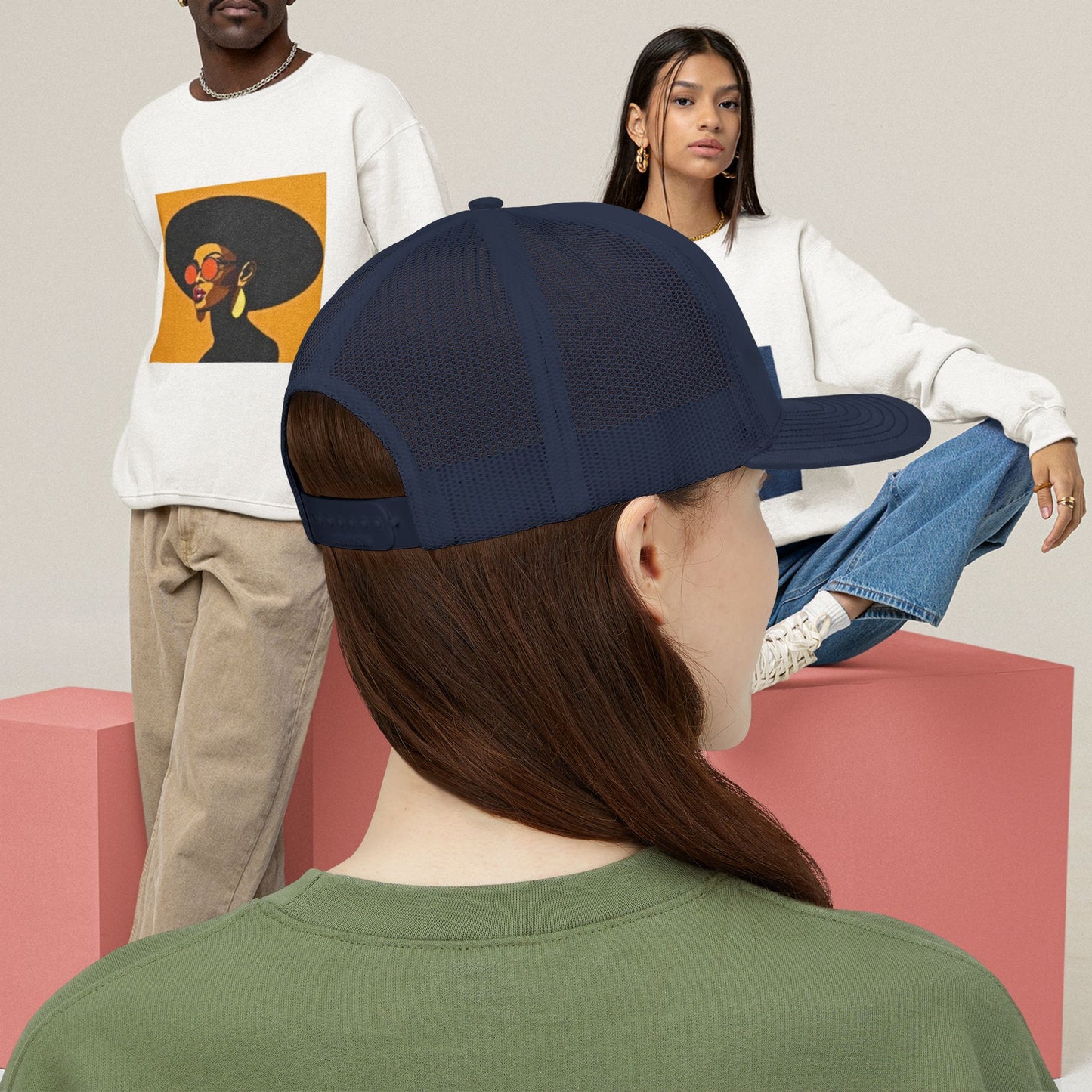 Vintage Snapback Trucker Cap, Retro HDMTub Hat, Hipster Baseball Cap, Cool Dad Cap, Distressed Truckers Cap, Unique Baseball Hat